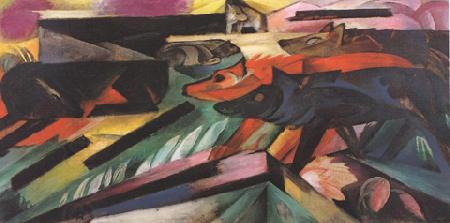 Franz Marc The Wolves (mk34) China oil painting art